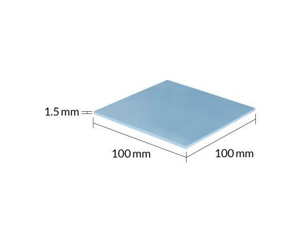 ARCTIC Thermal pad TP-3 100x100mm, 1,5mm (Premium)