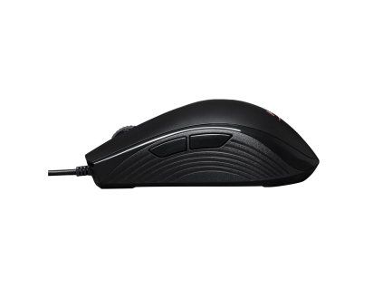 HP HyperX Pulsefire Core/Herná/Optická/6 200 DPI/Drôtová USB/Čierna