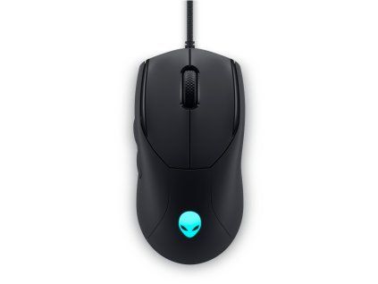 Dell Alienware AW320M/Herná/Optická/Pre pravákov/19 000 DPI/Drôtová USB/Čierna
