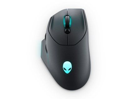 Dell Alienware 620M/Herná/Optická/Pre pravákov/26 000 DPI/Drôtová+bezdrôtová/Čierna