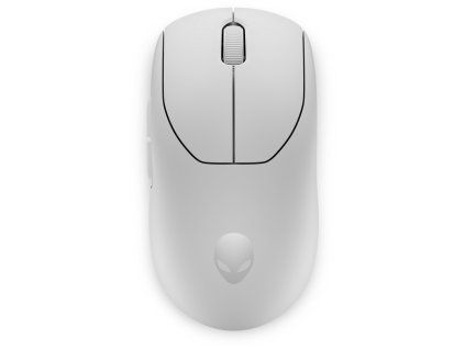 Dell Alienware Pre/Herná/Optická/Pre pravákov/26 000 DPI/Drôtová+bezdrôtová/Biela