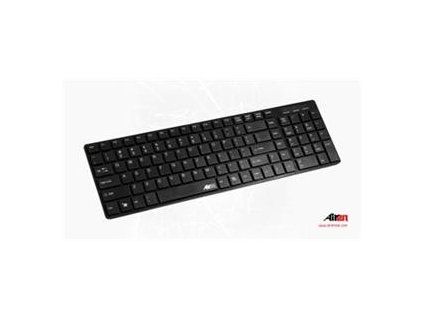 AIREN AiBoard Slim/Drôtová USB/ CZ layout/Čierna