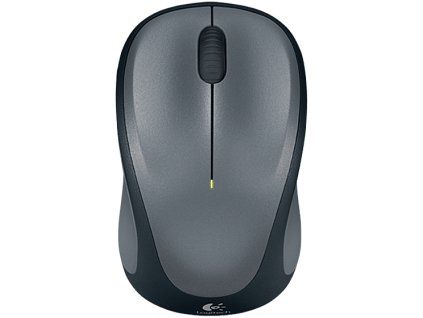 Logitech M235/Cestovná/Optická/1 000 DPI/Bezdrôtová USB/Šedá