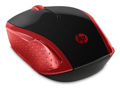 HP 200/Cestová/Optická/1 000 DPI/Bezdrôtová USB/Červená