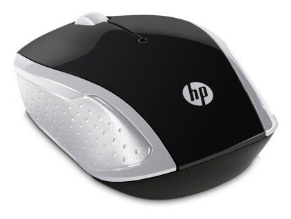 HP 200/Cestová/Optická/1 000 DPI/Bezdrôtová USB/Strieborná
