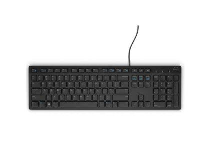 Dell KB216/Drôtová USB/HU layout/Čierna