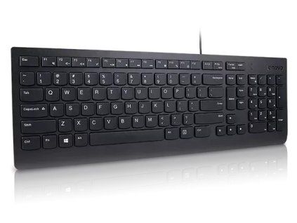 Lenovo Essential/Drôtová USB/ CZ- SK layout/Čierna
