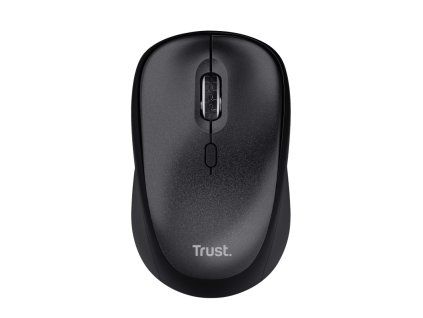 TRUST TM-201/Kancelárska/Optická/1 600 DPI/Bezdrôtová USB/Čierna