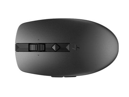 HP 710/Kancelárska/Optická/Pre pravákov/3 000 DPI/Drôtová+bezdrôtová/Čierna