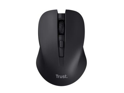 Trust Mydo/Kancelárska/Optická/1 800 DPI/Bezdrôtová USB/Čierna