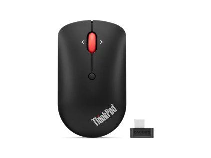 Lenovo ThinkPad USB-C/Kancelárska/Blue Track/2 400 DPI/Bezdrôtová USB/Čierna