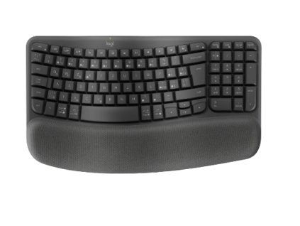 klávesnice Logitech Wave Keys Wireles CZ/SK