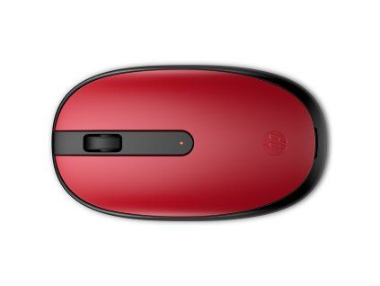 HP 240/Kancelárska/Optická/1 600 DPI/Bezdrôtová Bluetooth/Čierna-červená