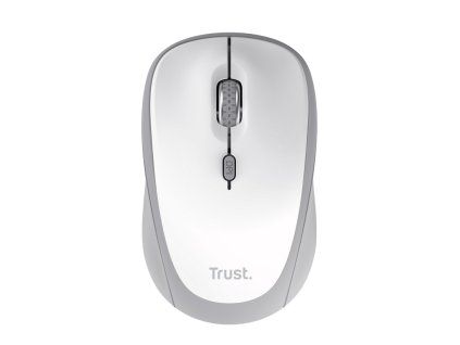 TRUST Yvi+ Multi-Device/Kancelárska/Optická/1 600 DPI/USB+BT/Biela
