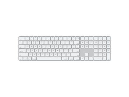 Apple Magic Keyboard Numeric Touch ID/Bezdrôtová Bluetooth/US layout/Biela