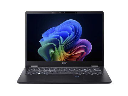 acer travelmate p6 14 ai tmp614 54 54t fp bl on copilot light on black 01