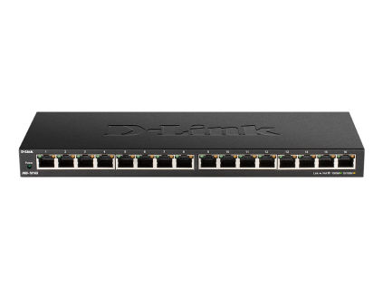 D-Link DGS-1016S 16x10/100/1000 Unmanaged Switch