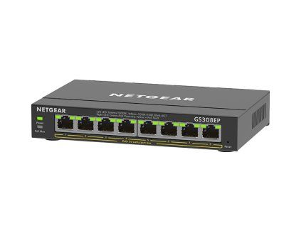 NETGEAR 8PT GE PLUS SWCH W/POE+
