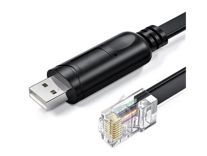 W-Star Redukcia USB/RJ45, 1,5m, console cable RS232, CCRJ45RS232