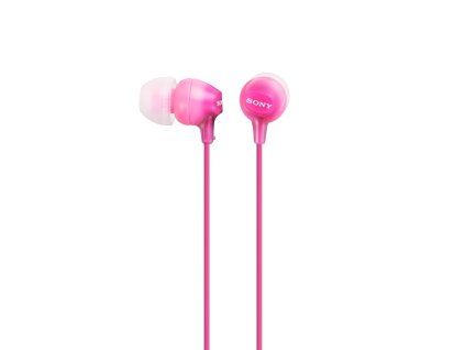 SONY slúchadlá MDR-EX15LP, ružové