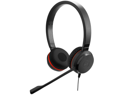 Jabra Evolve 30 II/Stereo/Jack/Drôt/Čierna