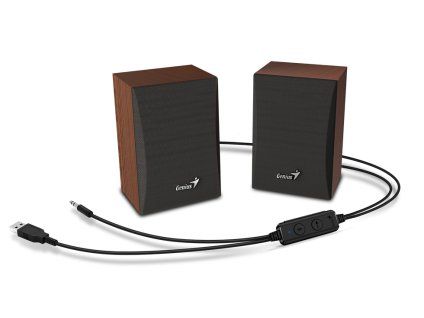 Genius SP-HF380/Stereo/3W/Hnedá
