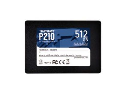 PATRIOT P210/512GB/SSD/2.5"/SATA/3R