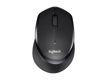 Logitech B330/Cestovná/Optická/Pre pravákov/1 000 DPI/Bezdrôtová USB/Čierna