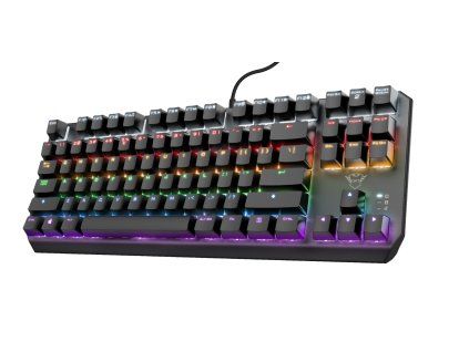 TRUST GXT834 CALLAZ/Drôtová USB/US layout/Čierna