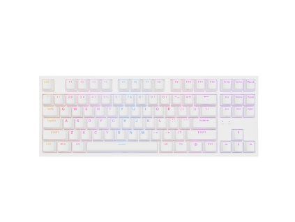 klawiatura thor 404 white 2 tecza s