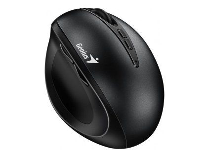 Genius Ergo 8300S/Vertikálna/Optická/Pre pravákov/1 600 DPI/Bezdrôtová USB/Čierna