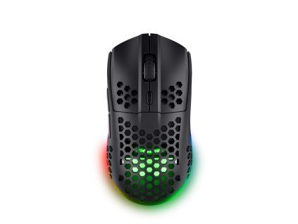 Trust Gaming GXT 929 Helox/Herná/Optická/Pre pravákov/4 800 DPI/Bezdrôtová USB/Čierna