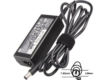 Napájací adaptér 65W 18,5V, 7.4x5.0, originál HP