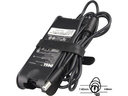 Napájací adaptér 90W,19,5V 7.4x5.0, originál DELL