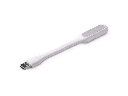USB lampička na notebook C-TECH UNL-04, flexibilná, biela