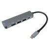 PremiumCord Adaptér USB-C na HDMI + USB3.0 + 2x USB2.0 + PD(power delivery)