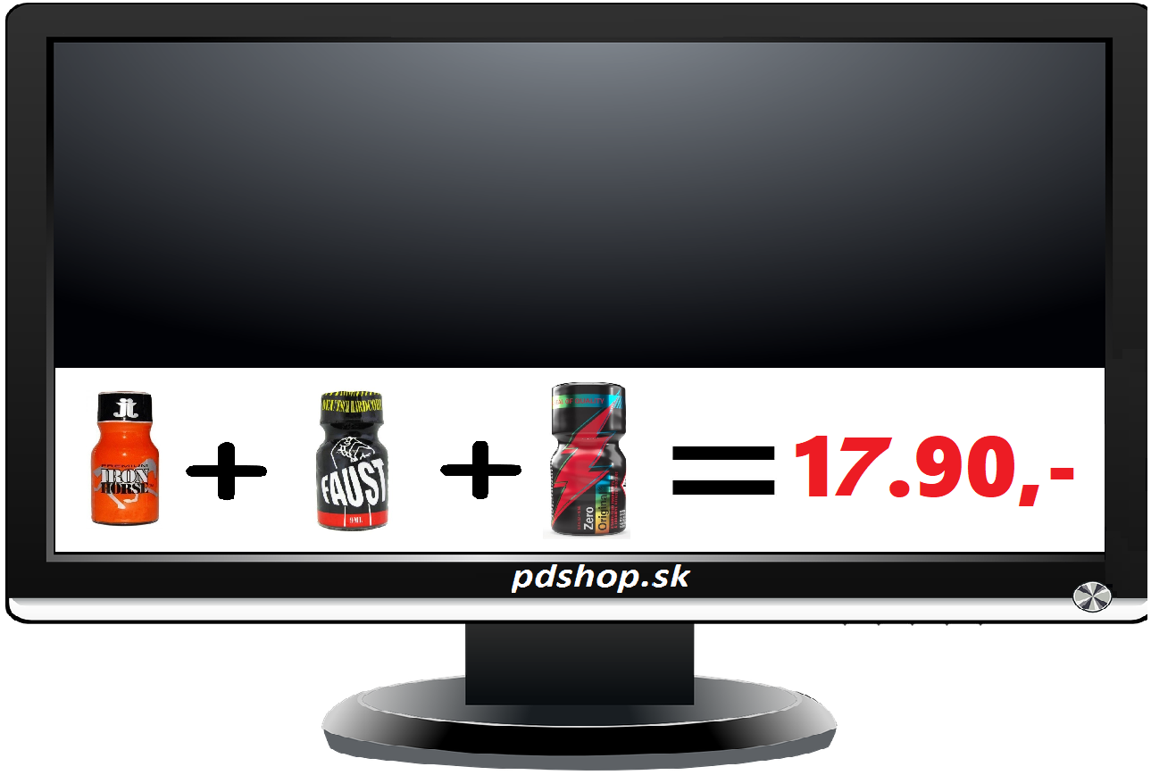 Akcia Poppers " Marec 2026 " Spolu 3 kusy