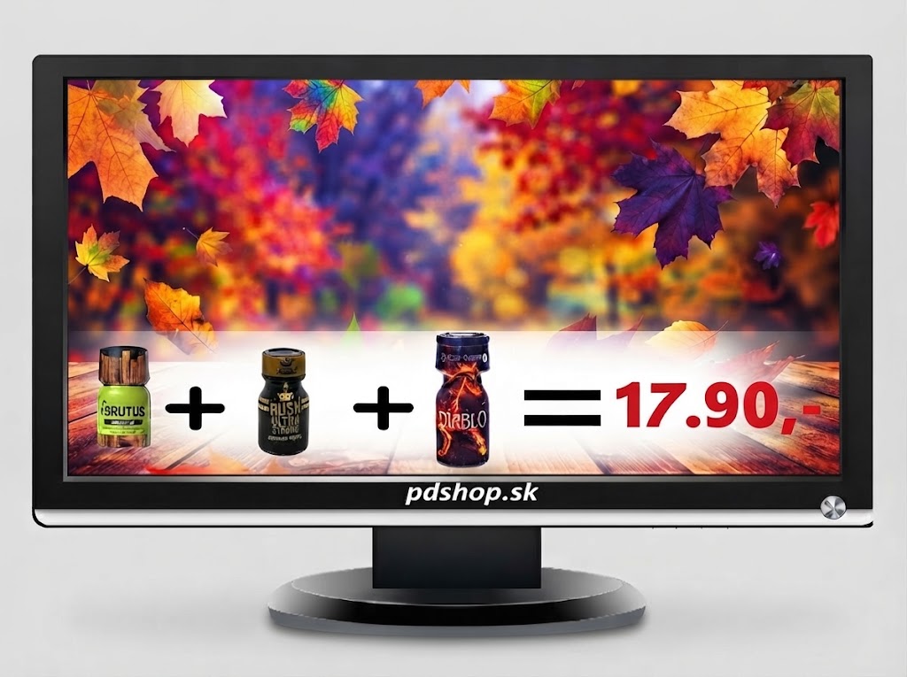 Akcia Poppers " September 2026 " Spolu 3 kusy