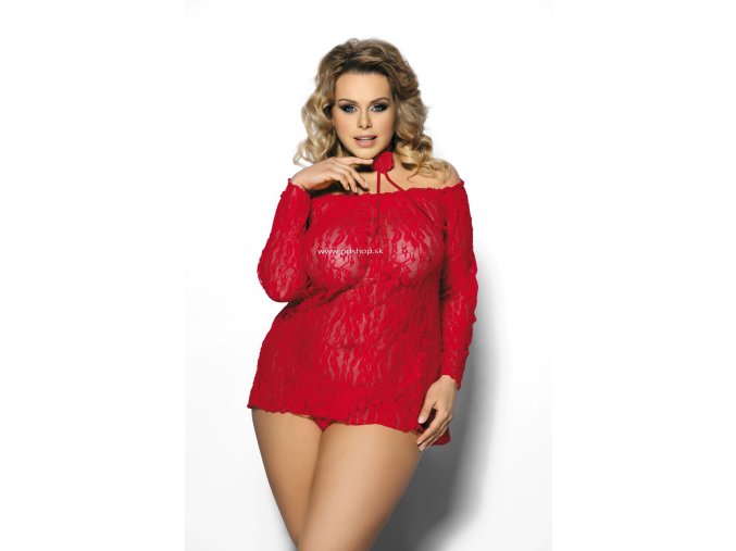 27416 1 alecto red chemise l cervena spodnicka