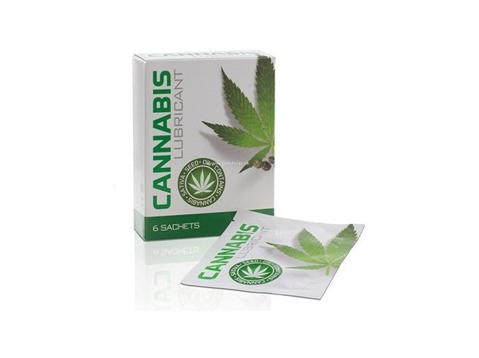 17384 cobeco cannabis lube pack 6 sachets 4ml