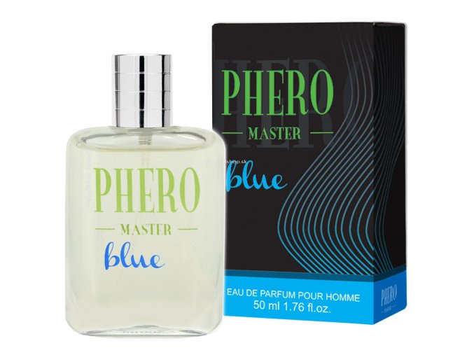 PHERO MASTER BLUE EDP pre mužov 50 ml  - + + Darček kondóm alebo lubrikačný gél