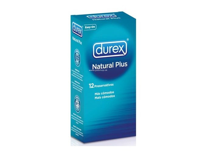 87353 durex natural plus 12 units