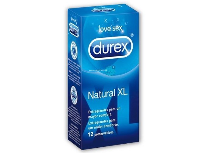 84857 durex natural xl 12 uds