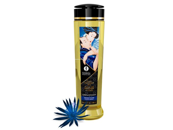 SHUNGA EROTIC MASSAGE OIL SEDUCTION 240ML  - + + Darček kondóm alebo lubrikačný gél