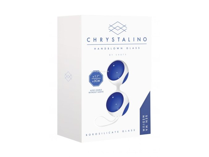 1484 1 chrystalino ben wa medium balls blue