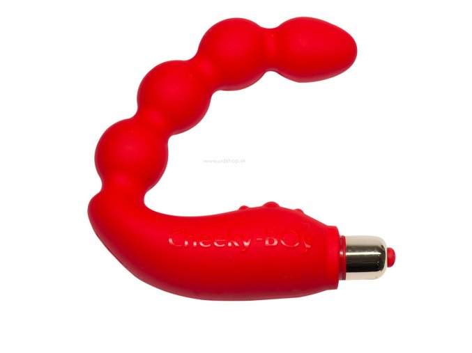 2195 cheeky boy prostate massager red 7 speed