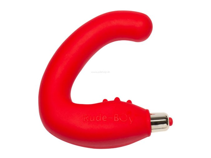 329 rude boy 7 speed vibrating massager red