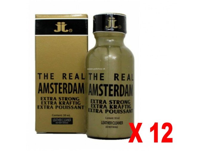 THE REAL AMSTERDAM big 30ml x 12ks  - + + Darček k objednávke