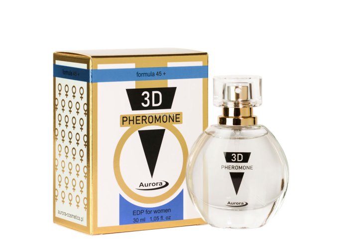 3D PHEROMONE EDP  nad 45 rokov 30 ml  - + + Darček kondóm alebo lubrikačný gél