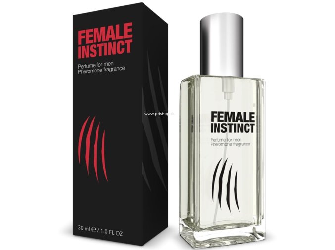 FEMALE INSTINCT PHEROMONES EDP FOR MEN 30 ML  - + + Darček kondóm alebo lubrikačný gél